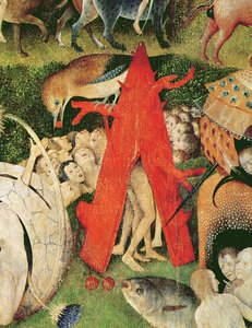 El jardín de las delicias, c.1500 (detalle) de Hieronymus Bosch